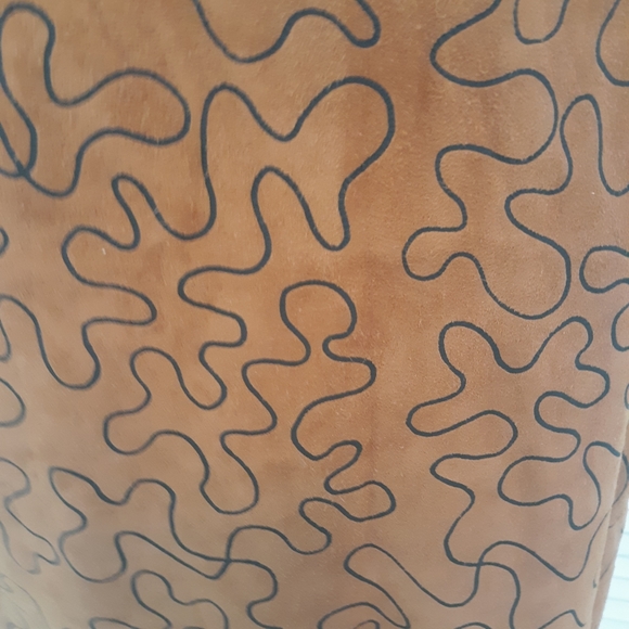 Alicia Herrera suede pencil skirt sz 8 *L - Picture 6 of 6